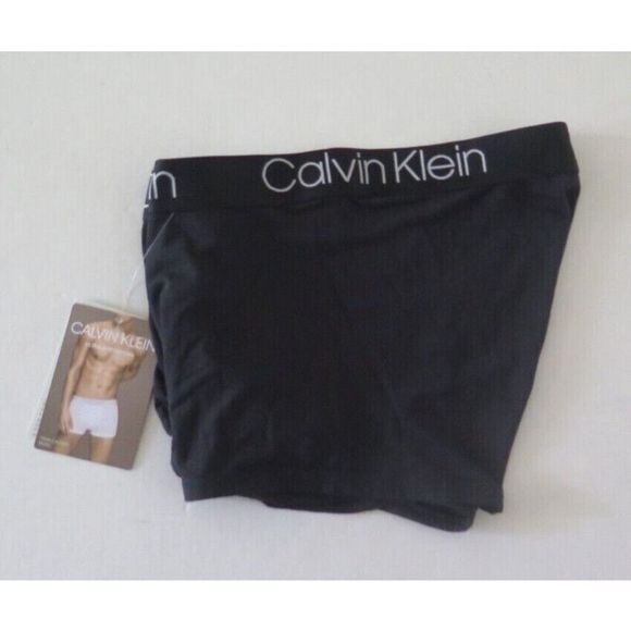 Calvin Klein NB1796 001 Men's Size Small Black, Ultra-Soft Modal Boxer Briefs - Picture 4 of 5